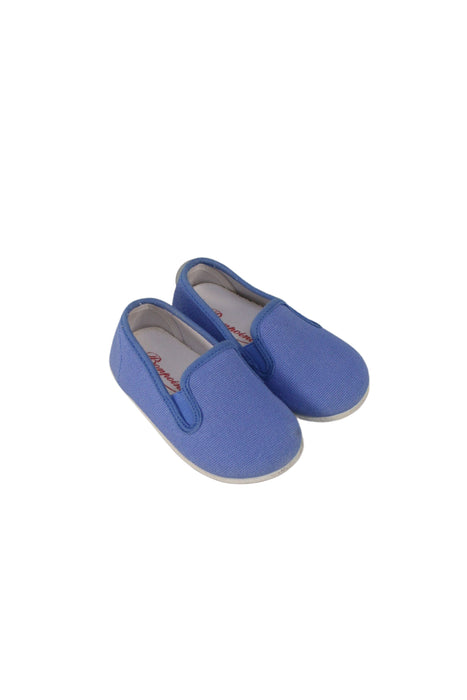 A Blue Slip Ons from Bonpoint in size 12-18M for boy. (Front View)