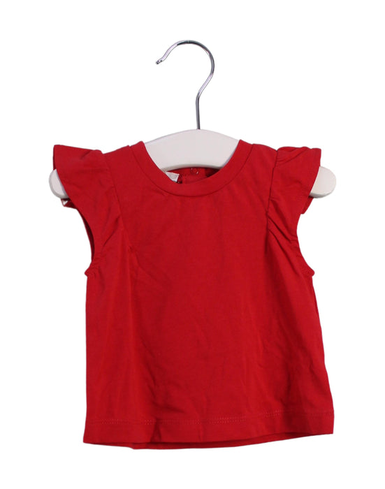 A Red Short Sleeve Tops from Liu Jo in size 3-6M for girl. (Front View)