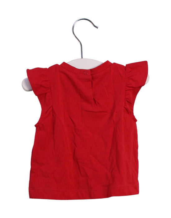 A Red Short Sleeve Tops from Liu Jo in size 3-6M for girl. (Back View)