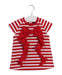 A Red Short Sleeve Dresses from Liu Jo in size 3-6M for girl. (Front View)