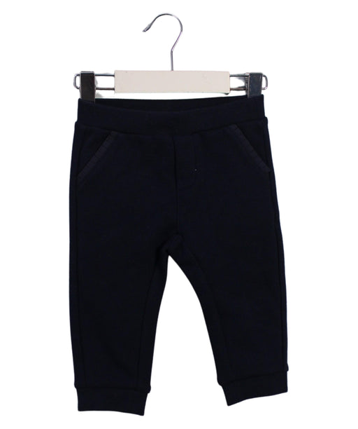 A Navy Sweatpants from Jacadi in size 6-12M for girl. (Front View)