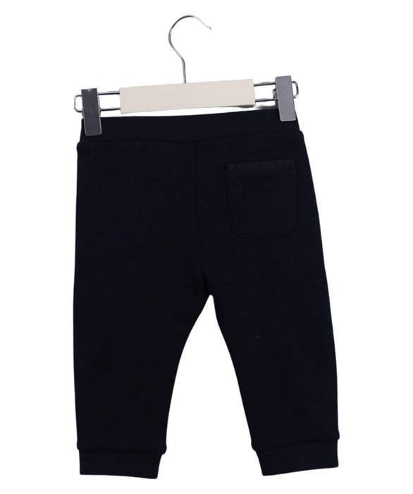 A Navy Sweatpants from Jacadi in size 6-12M for girl. (Back View)