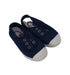 A Navy Slip Ons from Papouelli in size 18-24M for neutral. (Front View)