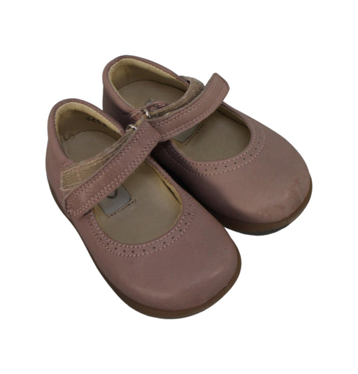 A Pink Sandals from Papouelli in size 12-18M for girl. (Front View)