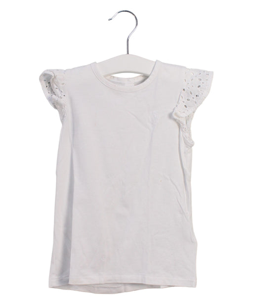 A White Sleeveless Tops from Ralph Lauren in size 18-24M for girl. (Front View)