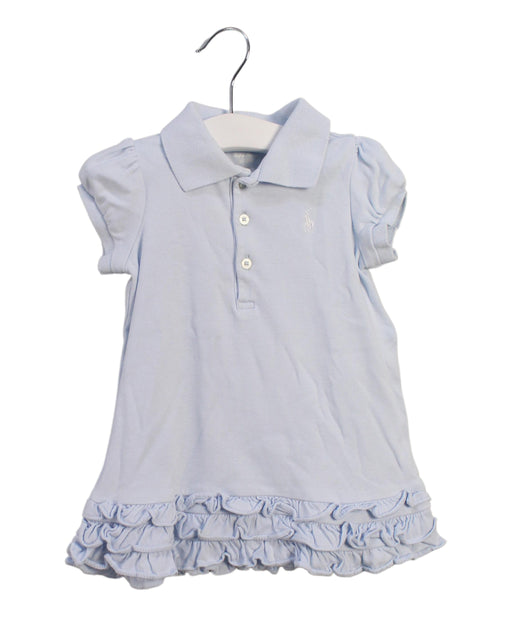 A Blue Dress Sets from Ralph Lauren in size 6-12M for girl. (Front View)