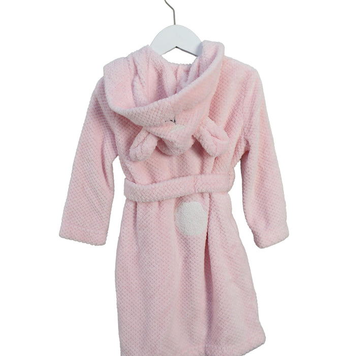 A Pink Bathrobes from Seed in size 2T for girl. (Back View)