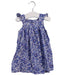 A Blue Sleeveless Dresses from Jacadi in size 6-12M for girl. (Front View)