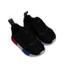 A Black Slip Ons from Adidas in size 12-18M for girl. (Front View)