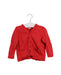 A Red Cardigans from Bonpoint in size 12-18M for girl. (Front View)