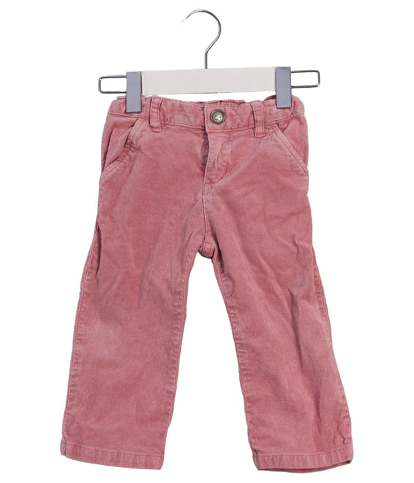 A Red Casual Pants from Bonpoint in size 12-18M for boy. (Front View)