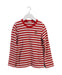 A White Long Sleeve Tops from Miki House in size 7Y for boy. (Front View)
