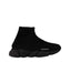 A Black Sneakers from Balenciaga in size 7Y for boy. (Back View)