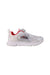 A White Sneakers from Fila in size 7Y for boy. (Back View)