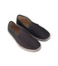 A Grey Slip Ons from Rivieras in size 7Y for boy. (Front View)