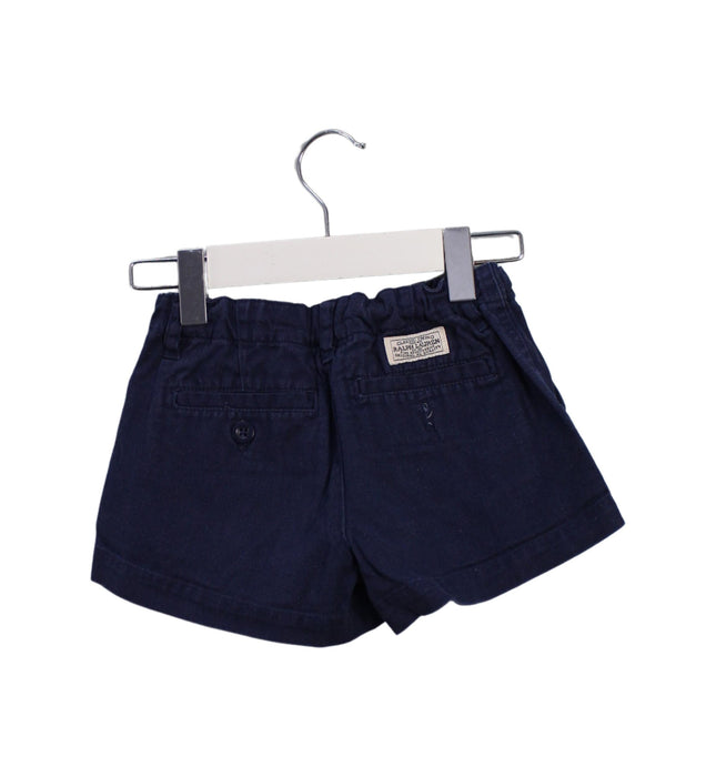 A Blue Shorts from Polo Ralph Lauren in size 4T for girl. (Back View)