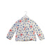A White Puffer/Quilted Jackets from Moncler in size 2T for girl. (Front View)