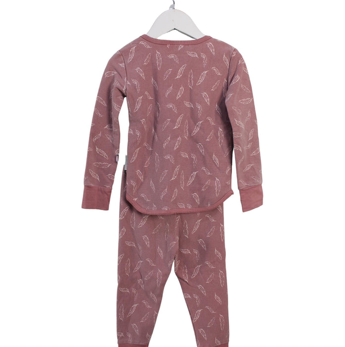 A Pink Pyjama Sets from ErgoPouch in size 3T for girl. (Back View)