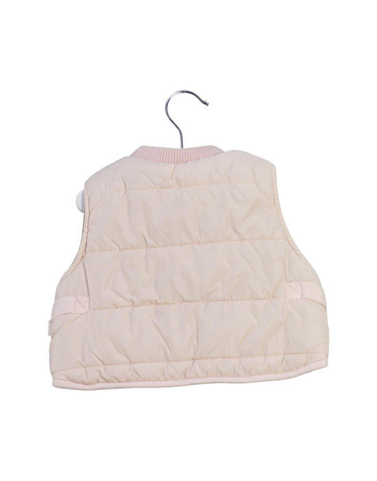 A Pink Outerwear Vests from Bonpoint in size 6T for girl. (Back View)