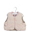 A Pink Outerwear Vests from Bonpoint in size 6T for girl. (Front View)