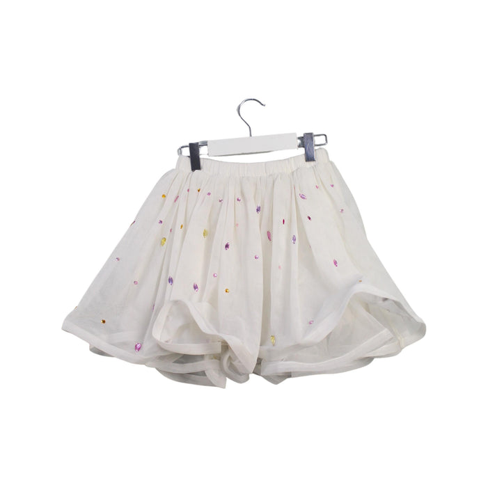 A Ivory Tulle Skirts from Billieblush in size 4T for girl. (Back View)