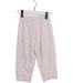 A Pink Casual Pants from The Little White Company in size 12-18M for girl. (Front View)