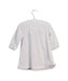 A White Long Sleeve Dresses from The Little White Company in size 12-18M for girl. (Back View)