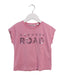 A Pink Short Sleeve T Shirts from Country Road in size 3T for girl. (Front View)