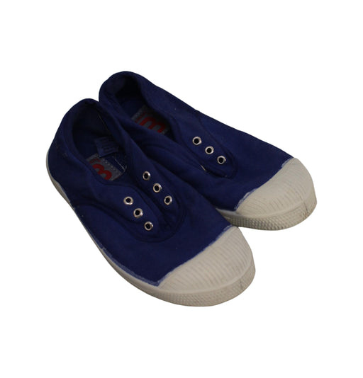 A Navy Sneakers from Bensimon in size 6T for girl. (Front View)