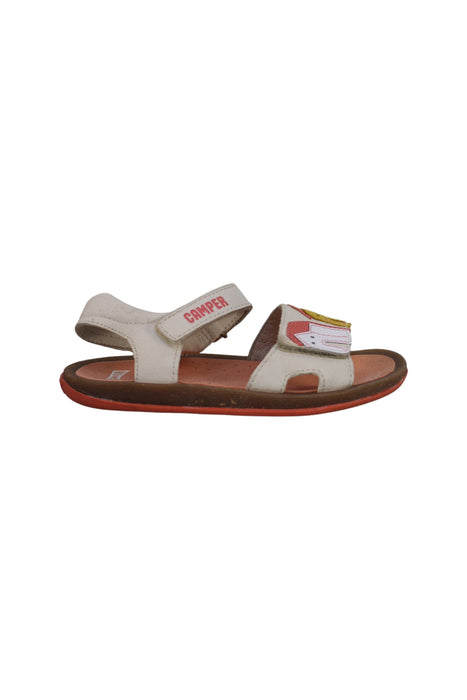 A Multicolour Sandals from Camper in size 5T for girl. (Back View)