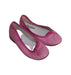 A Pink Flats from Repetto in size 6T for girl. (Front View)