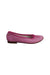 A Pink Flats from Repetto in size 6T for girl. (Back View)