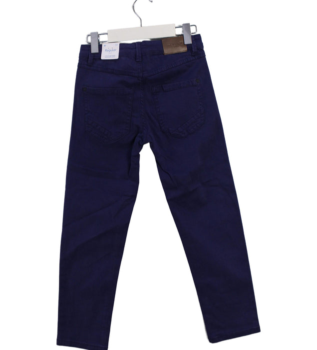 A Blue Casual Pants from Mayoral in size 6T for girl. (Back View)