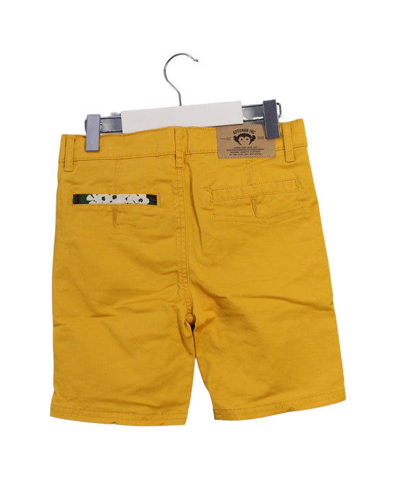 A Yellow Shorts from Appaman in size 7Y for boy. (Back View)