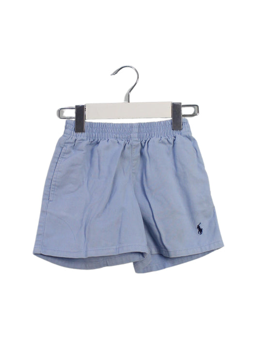 A Blue Shorts from Polo Ralph Lauren in size 3T for boy. (Front View)