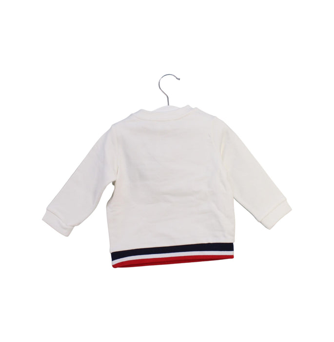A White Crewneck Sweatshirts from Jacadi in size 6-12M for girl. (Back View)