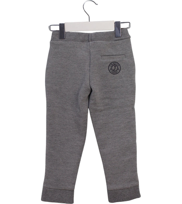 A Grey Sweatpants from Jacadi in size 3T for girl. (Back View)
