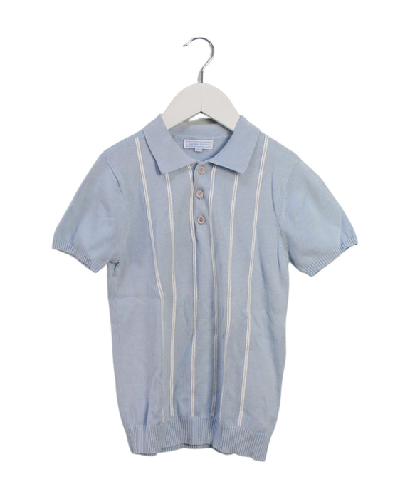 A Blue Short Sleeve Tops from Nicholas & Bears in size 6T for girl. (Front View)
