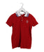 A Red Short Sleeve Polos from I Pinco Pallino in size 10Y for boy. (Front View)