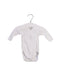 A White Long Sleeve Bodysuits from Petit Bateau in size 0-3M for neutral. (Front View)