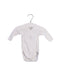 A White Long Sleeve Bodysuits from Petit Bateau in size 0-3M for neutral. (Front View)