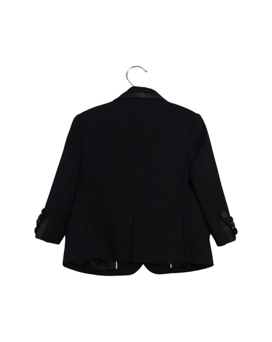 A Black Blazers from Nicholas & Bears in size 6-12M for boy. (Back View)