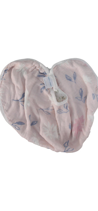 A Pink Bibs from Aden & Anais in size O/S for girl. (Front View)