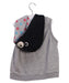 A Grey Outerwear Vests from Miki House in size 2T for girl. (Back View)