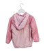 A Pink Lightweight Jackets from Miki House in size 2T for girl. (Back View)