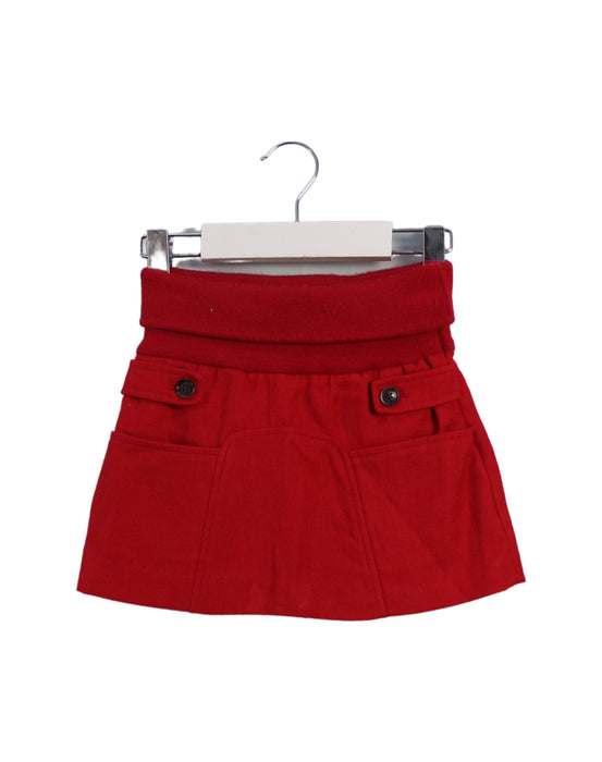 A Red Short Skirts from Nicholas & Bears in size 2T for girl. (Front View)