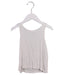 A White Sleeveless Tops from Mides in size 3T for neutral. (Front View)