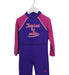 A Purple Wetsuits from Arena in size 2T for girl. (Front View)