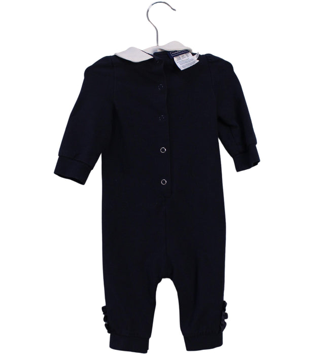 A Navy Long Sleeve Jumpsuits from Nicholas & Bears in size 3-6M for girl. (Back View)