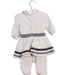 A White Long Sleeve Jumpsuits from Nicholas & Bears in size 0-3M for girl. (Back View)